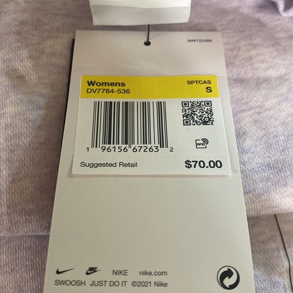 Nike Sportswear Women's Tech Fleece Oversized Dress Size S - Picture 3 of 9